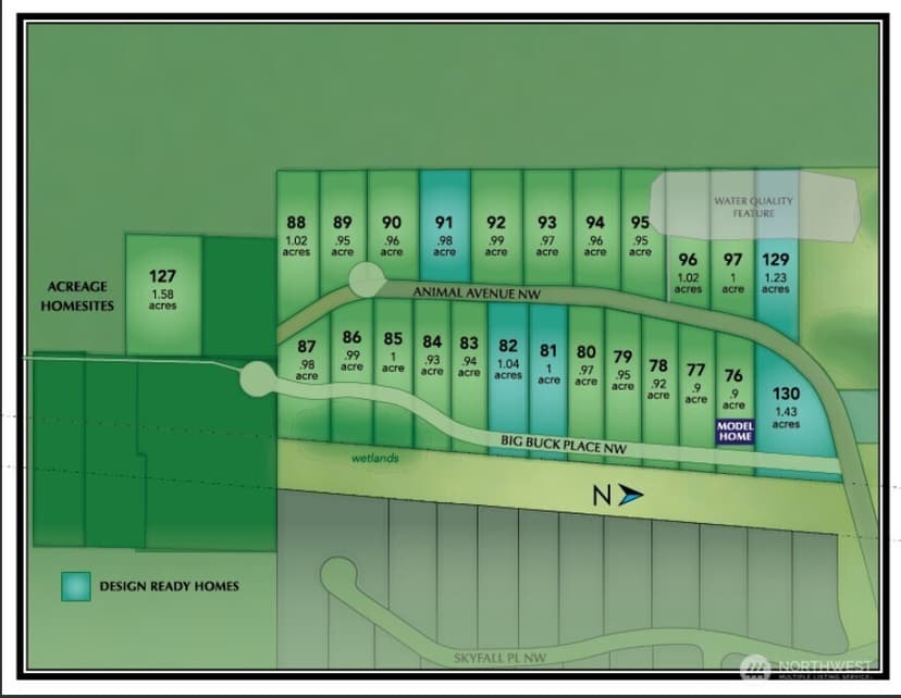 Property photo for 5441 (Lot 94) Animal Avenue NW, Bremerton photo 6