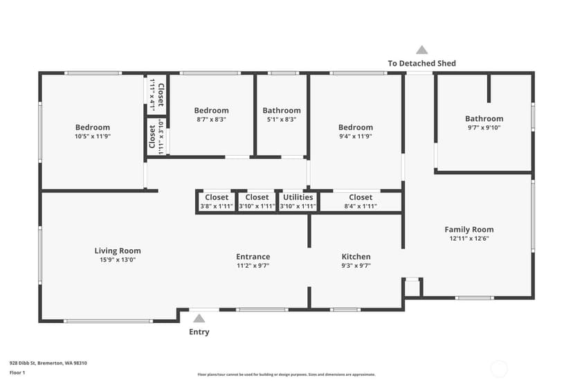 Property photo for 928 Dibb Street, Bremerton photo 26