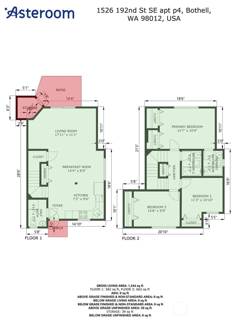 Property photo for 1526 192nd Street SE #P4, Bothell photo 15