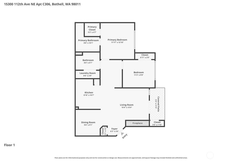 Property photo for 15300 112th Avenue NE #C306, Bothell photo 27