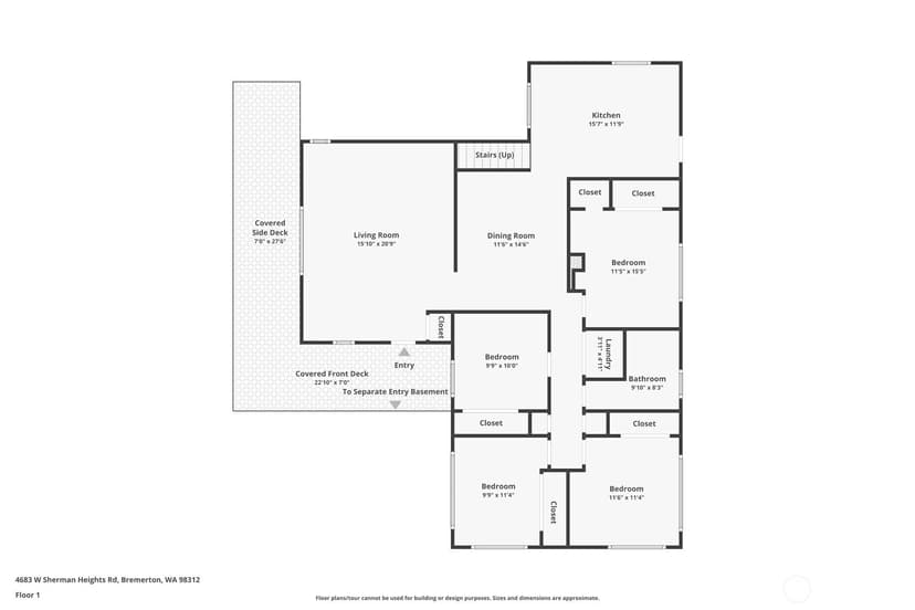 Property photo for 4683 W Sherman Heights Road, Bremerton photo 33