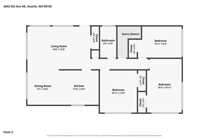 Property photo for 4042 5th Avenue NE, Seattle photo 34
