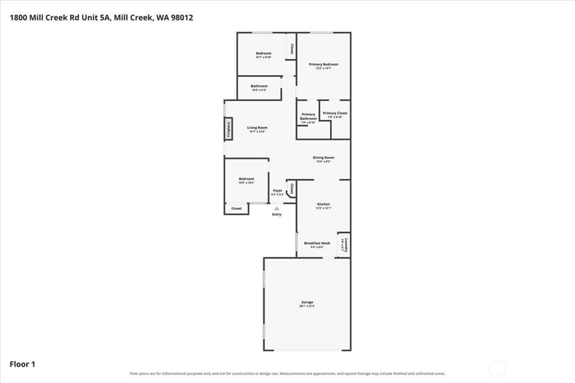 Property photo for 1800 Mill Creek Road #5A, Mill Creek photo 14