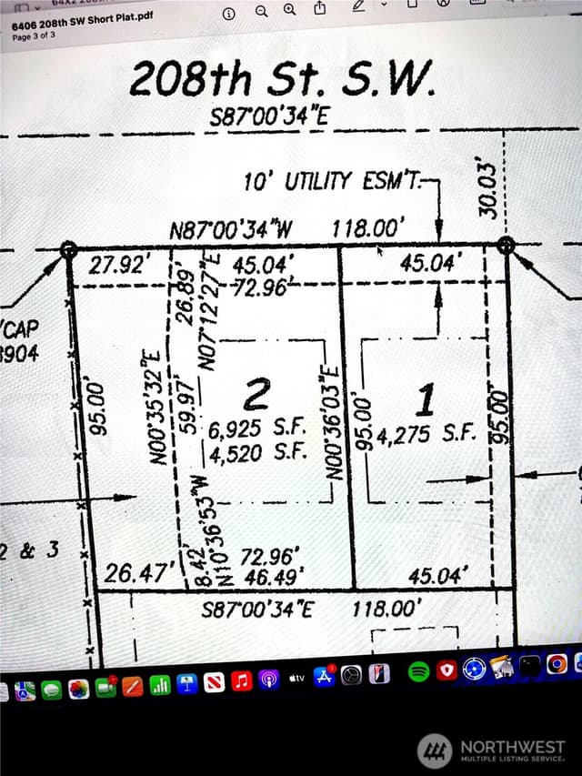 Property photo for 64 Lot 2 208th Street SW, Lynnwood