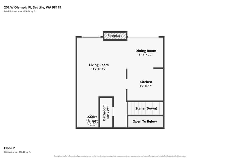 Property photo for 202 W Olympic Place #302, Seattle photo 30