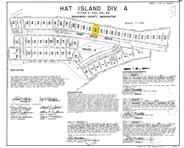 Property photo for 106 A Port Susan Drive, Hat Island photo 2