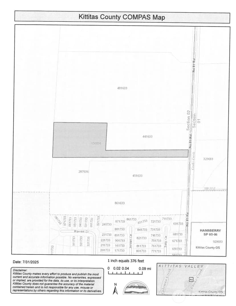 Property photo for 971 No. 81 Road, Ellensburg photo 25
