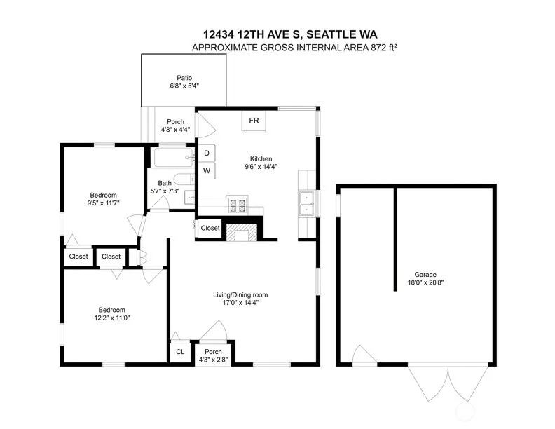 Property photo for 12434 12th Avenue S, Burien photo 22