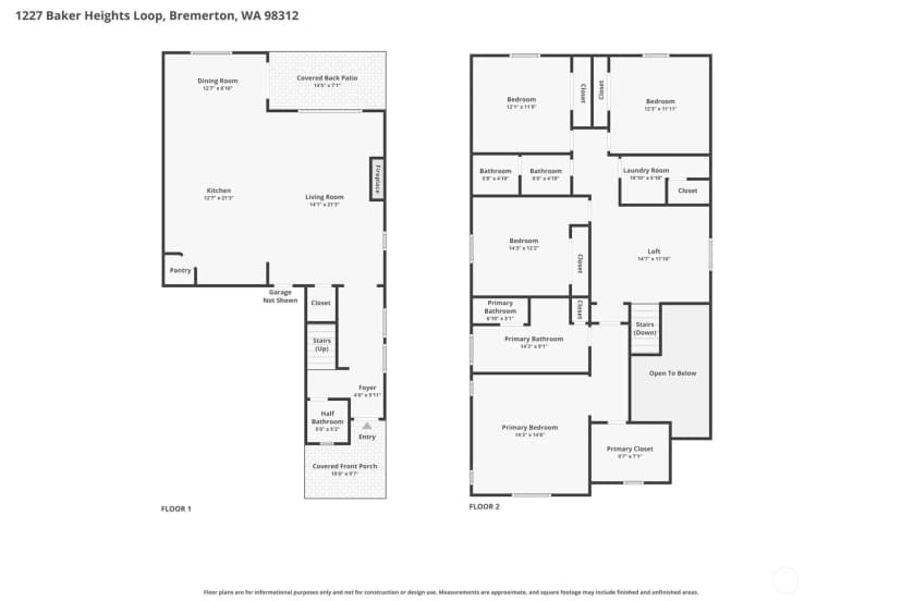Property photo for 1227 Baker Heights Loop, Bremerton photo 35
