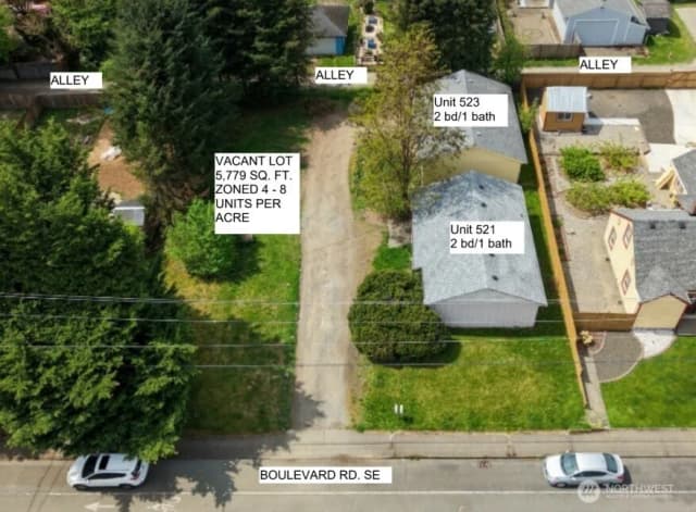 Property photo for 521 & 523 Boulevard Road Se, Olympia
