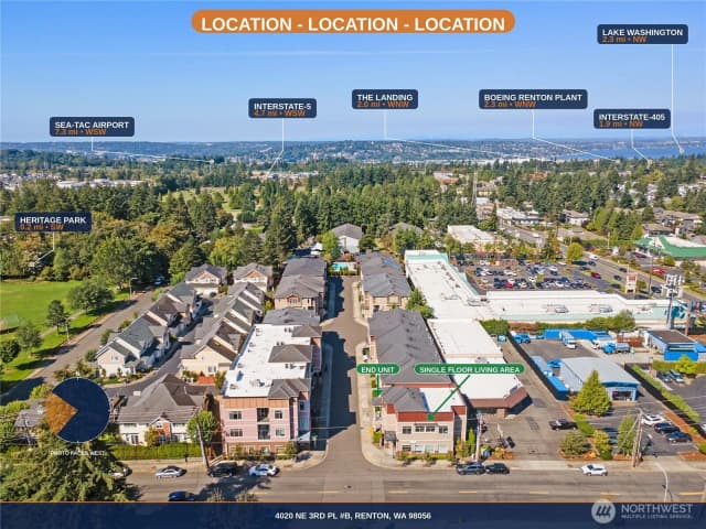Property photo for 4020 Ne 3rd Place #b, Renton photo 2