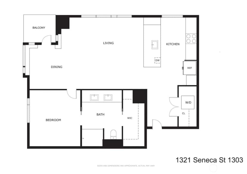 Property photo for 1321 Seneca Street #1303, Seattle photo 16