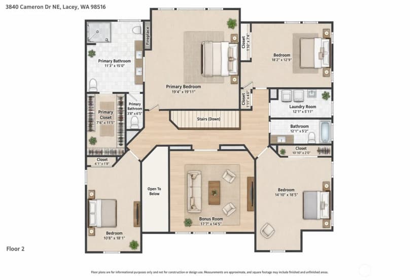 Property photo for 3840 Cameron Drive Ne, Lacey photo 33