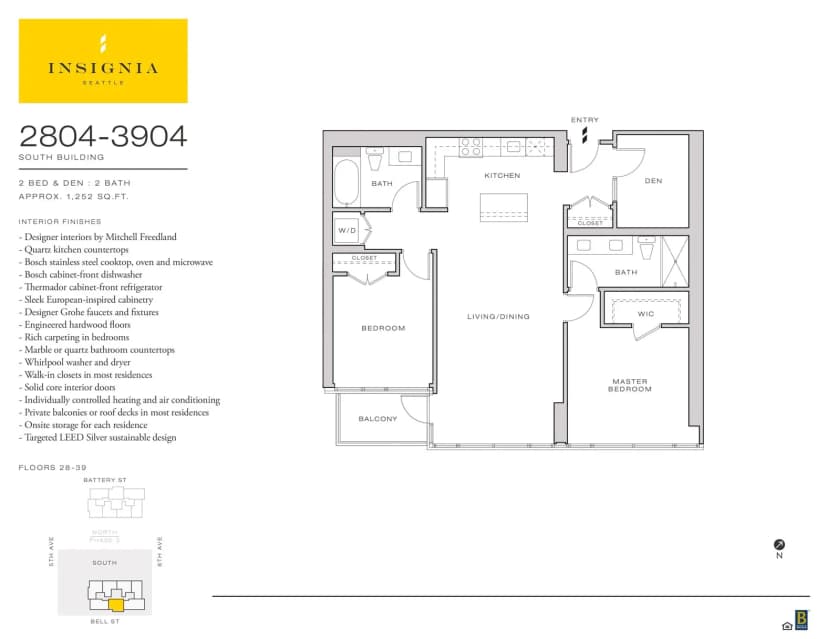 Property photo for 588 Bell Street #3704s, Seattle photo 39