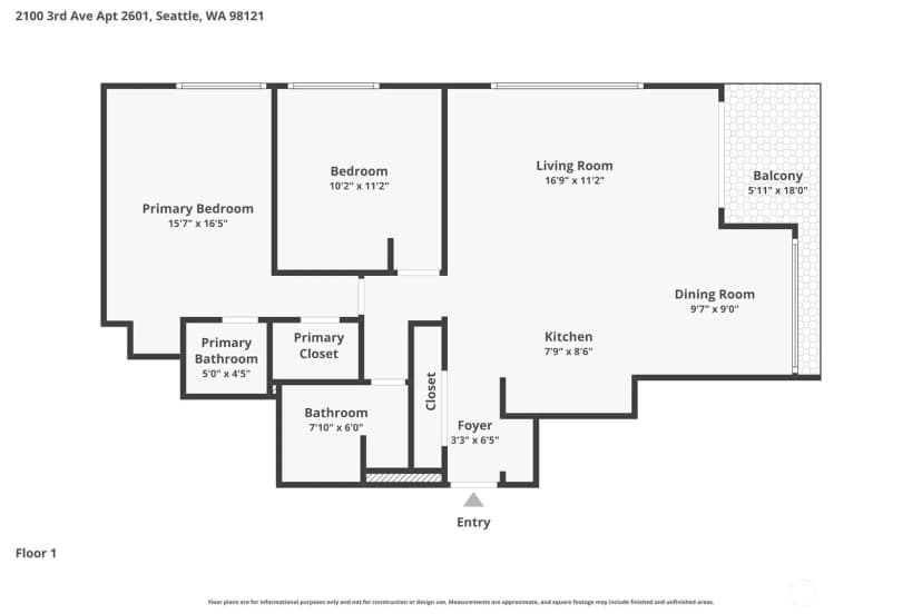 Property photo for 2100 3rd Avenue #2601, Seattle photo 28