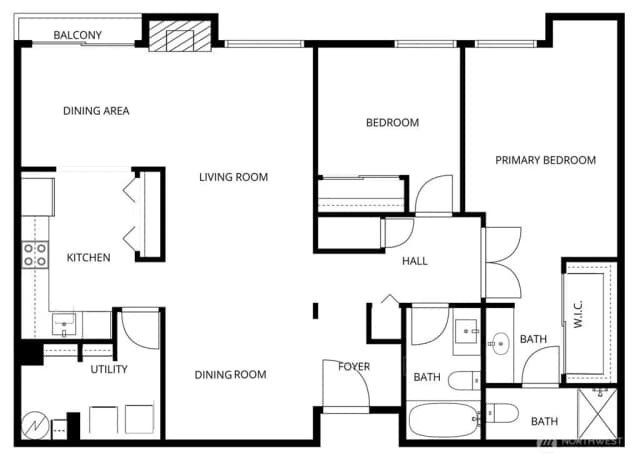 Property photo for 11300 1st Avenue Ne #321, Seattle photo 5