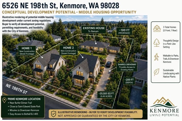 Property photo for 6526 Ne 198th Street, Kenmore