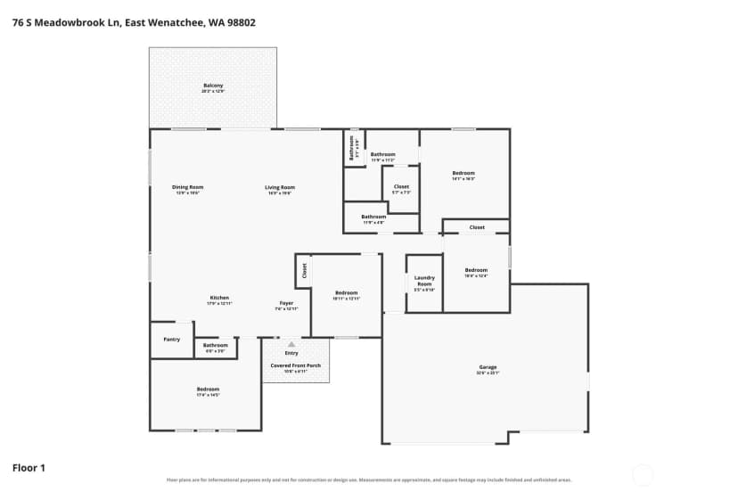 Property photo for 76 S Meadowbrook Lane, East Wenatchee photo 34