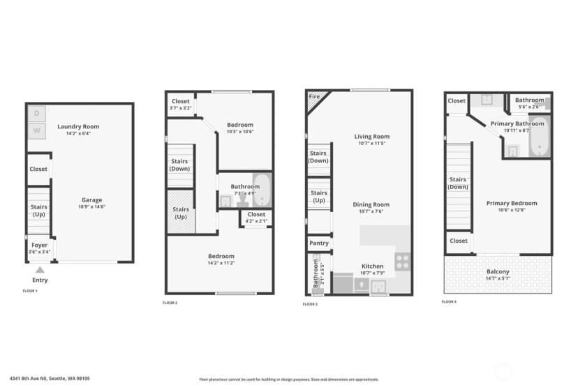 Property photo for 4341 8th Avenue Ne, Seattle photo 29