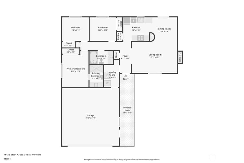 Property photo for 1643 S 245th Place, Des Moines photo 30