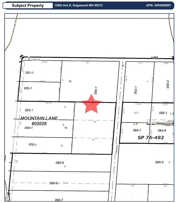 Property photo for 0 128th Avenue E, Edgewood photo 5