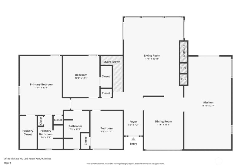 Property photo for 20130 44th Avenue Ne, Lake Forest Park photo 20