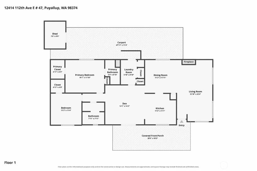 Property photo for 12414 112th Avenue E #47, Puyallup photo 37