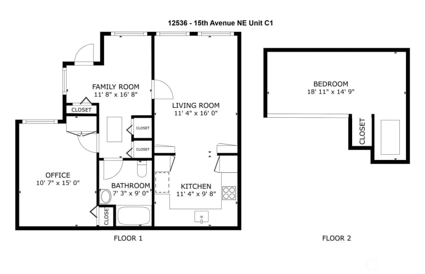 Property photo for 12536 15th Avenue Ne #c1, Seattle photo 18