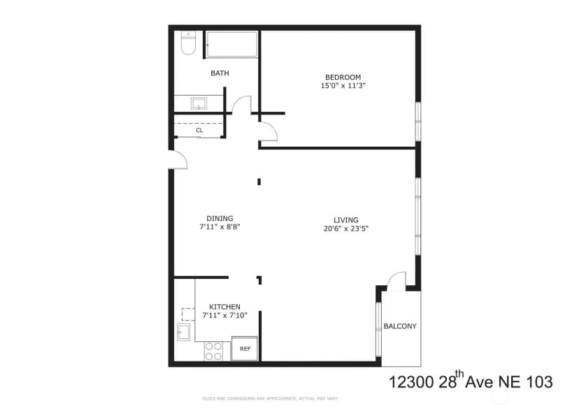 Property photo for 12300 28th Avenue Ne #103, Seattle photo 23