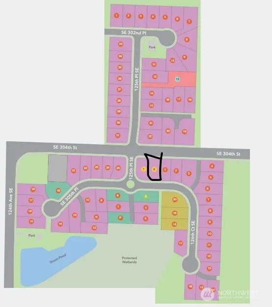 Property photo for 12514 Se 305th (phase 1 Lot 2) Place, Auburn photo 15