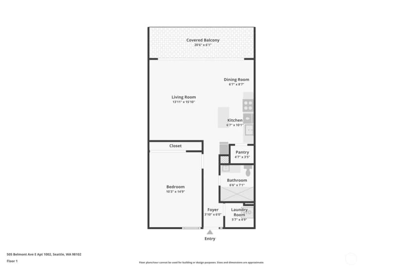 Property photo for 505 Belmont Avenue E #1002, Seattle photo 22