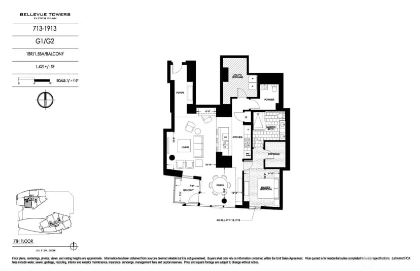 Property photo for 500 106th Avenue Ne #1313, Bellevue photo 23