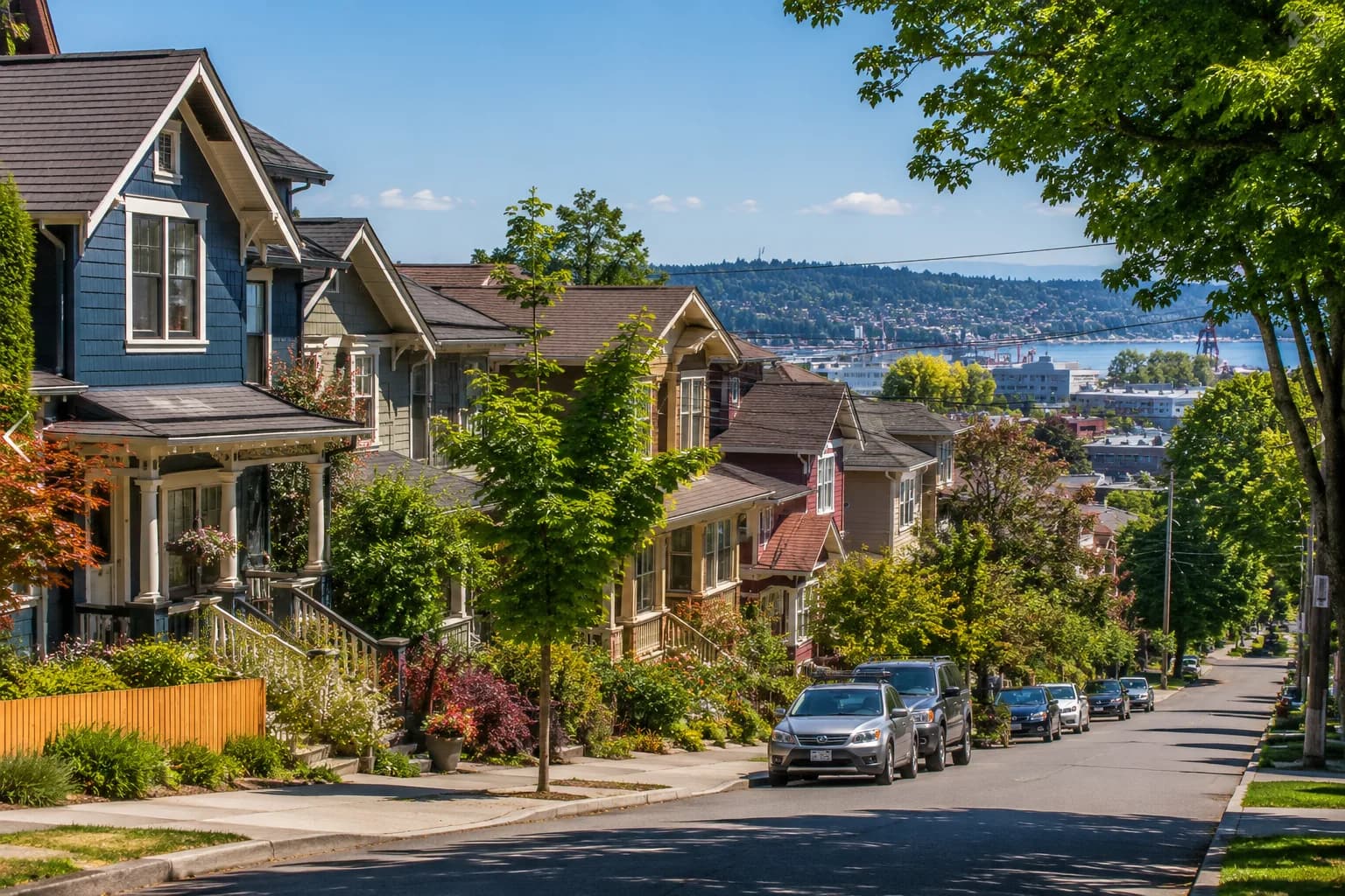 A panoramic view of the Seattle skyline and Puget Sound, representing the Seattle real estate market in 2026.