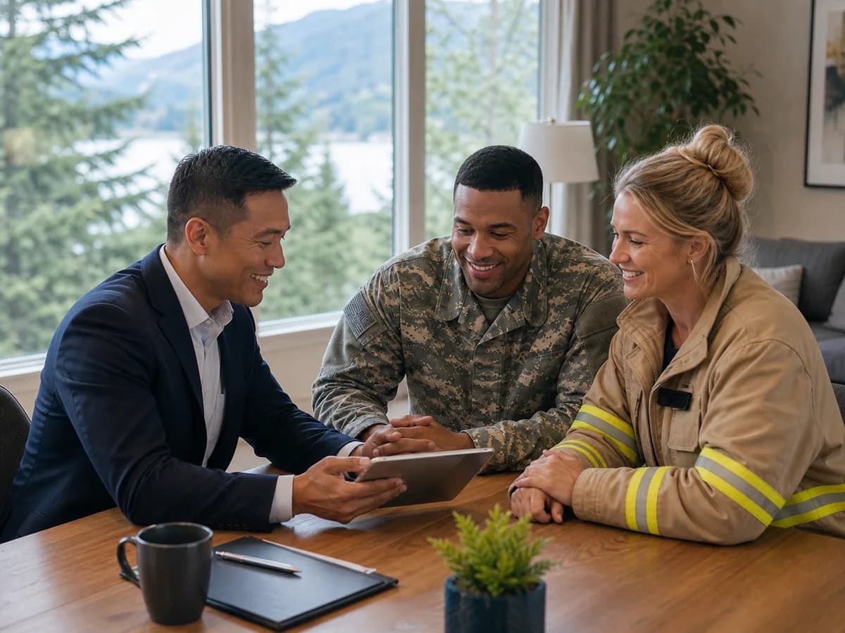 Frontline homebuyer receiving a strong pre-approval plan with RexMont guidance