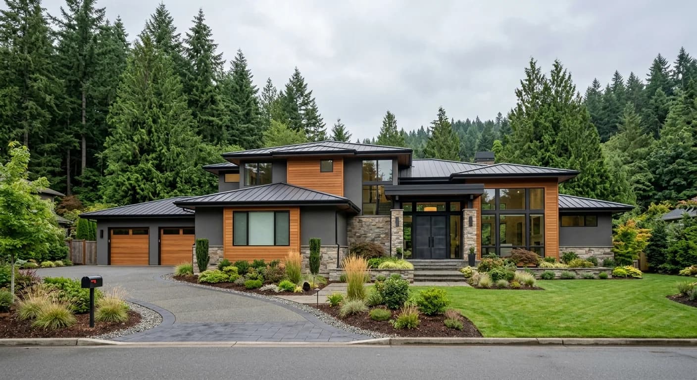 Issaquah home with a fast-sale sign representing cash offers and quick transactions