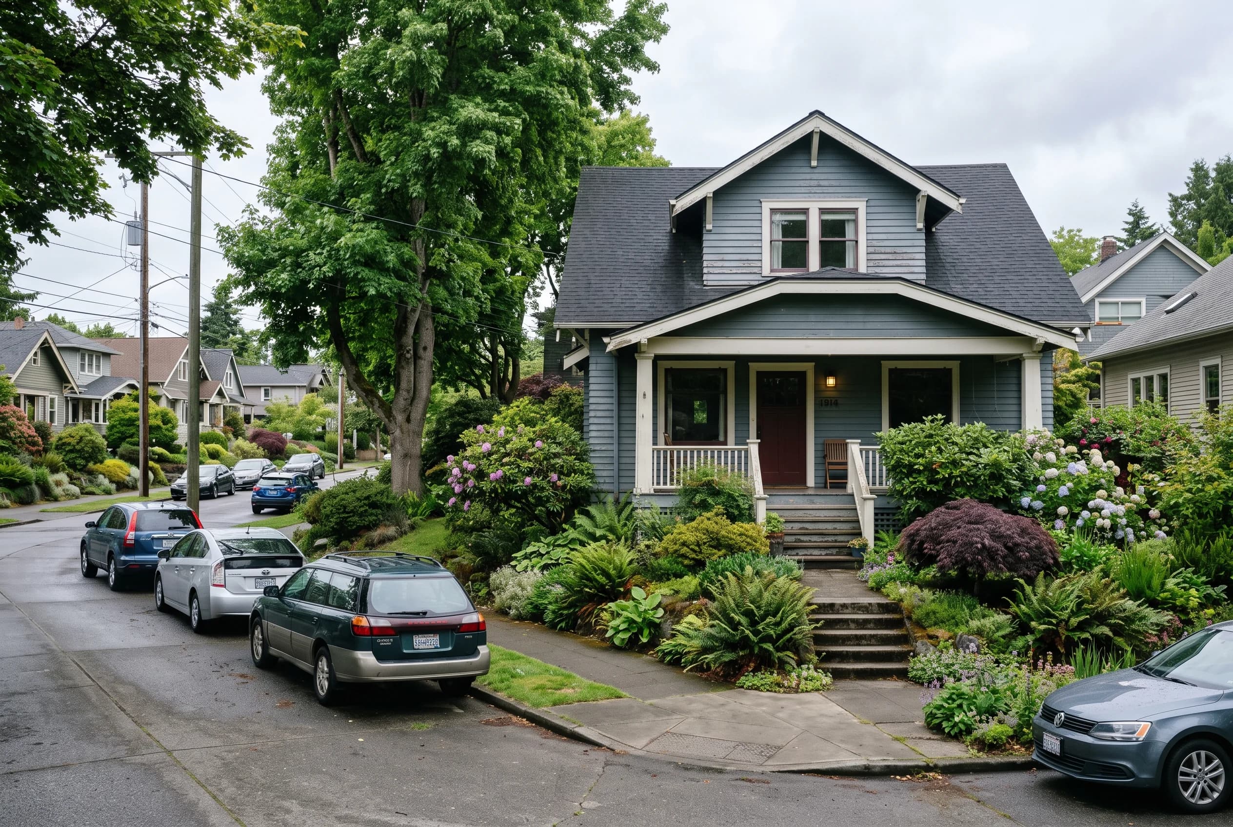 Older Seattle home exterior representing a cash sale evaluated with broker guidance