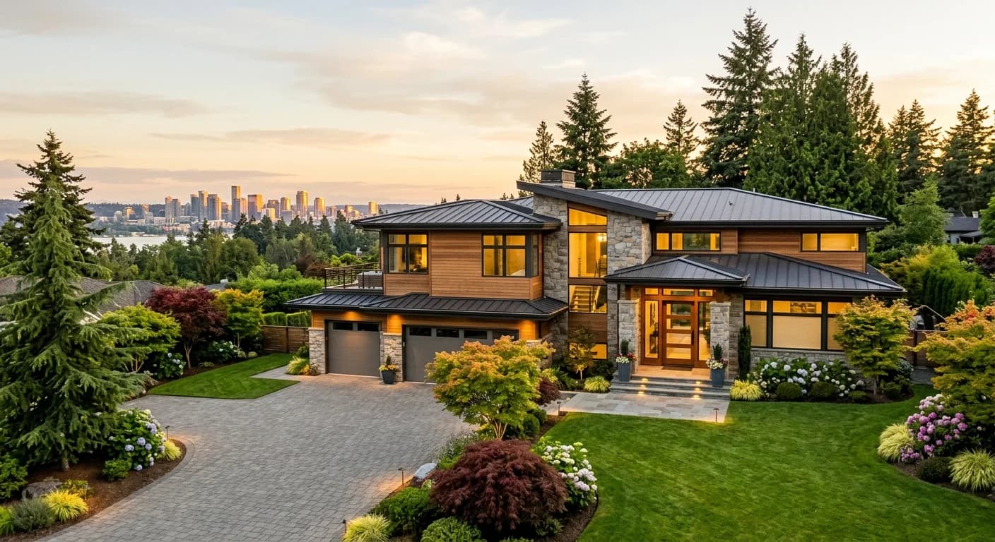 Bellevue home with a net-proceeds worksheet representing the true cost of selling on the Eastside