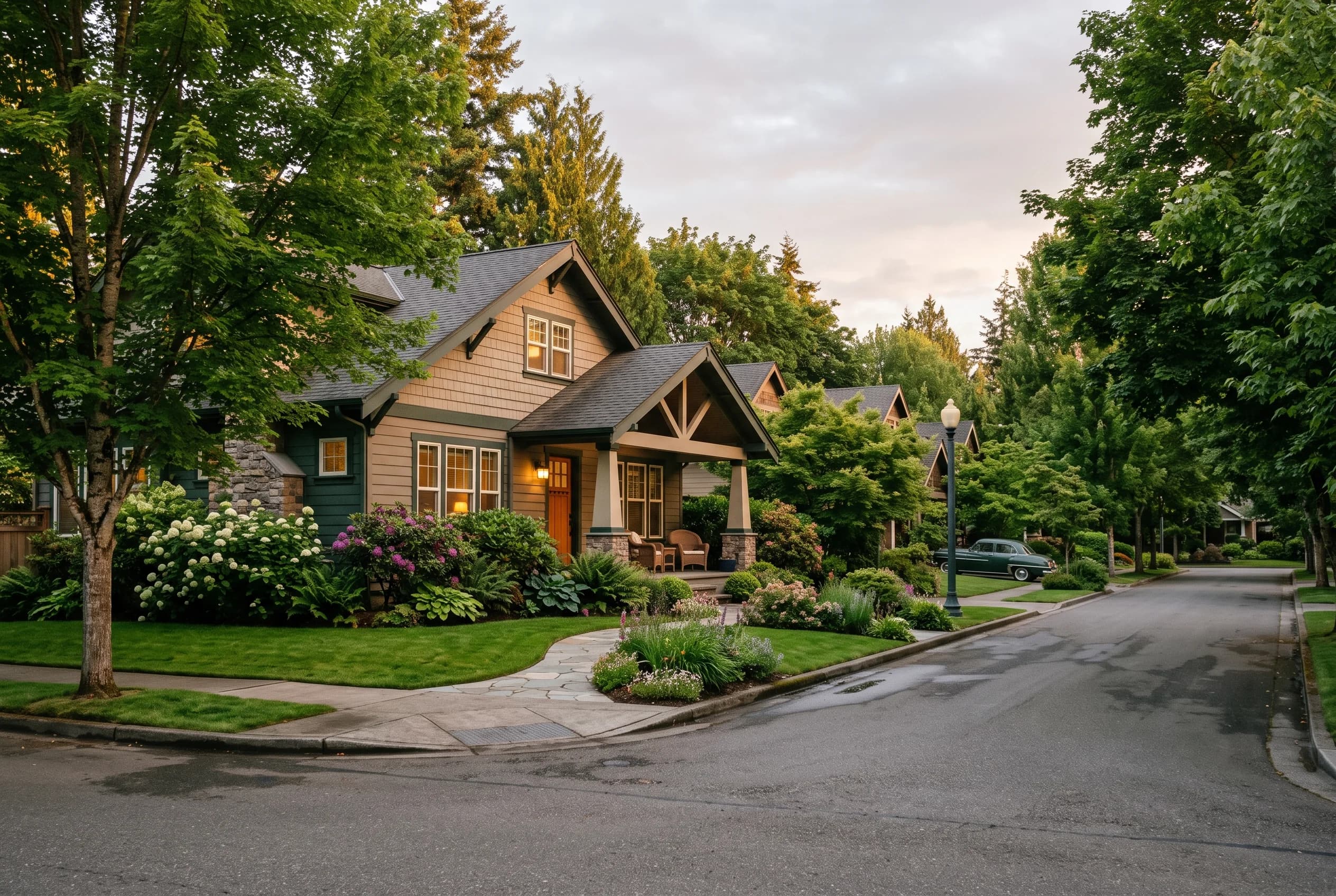 Bothell craftsman home on an established street representing the true cost of selling