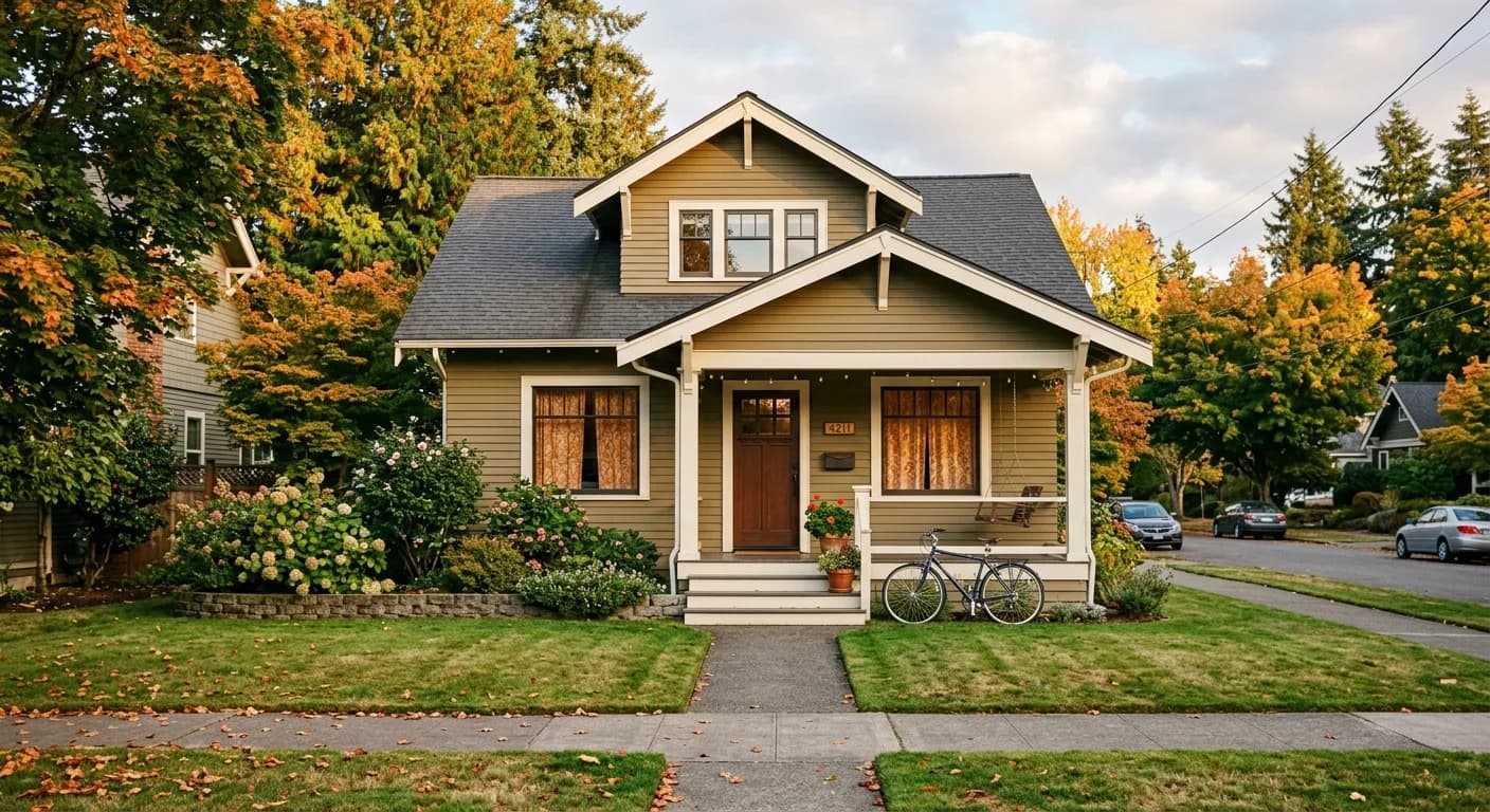 Tenant-occupied Bellevue rental home prepared for sale with mature Eastside landscaping
