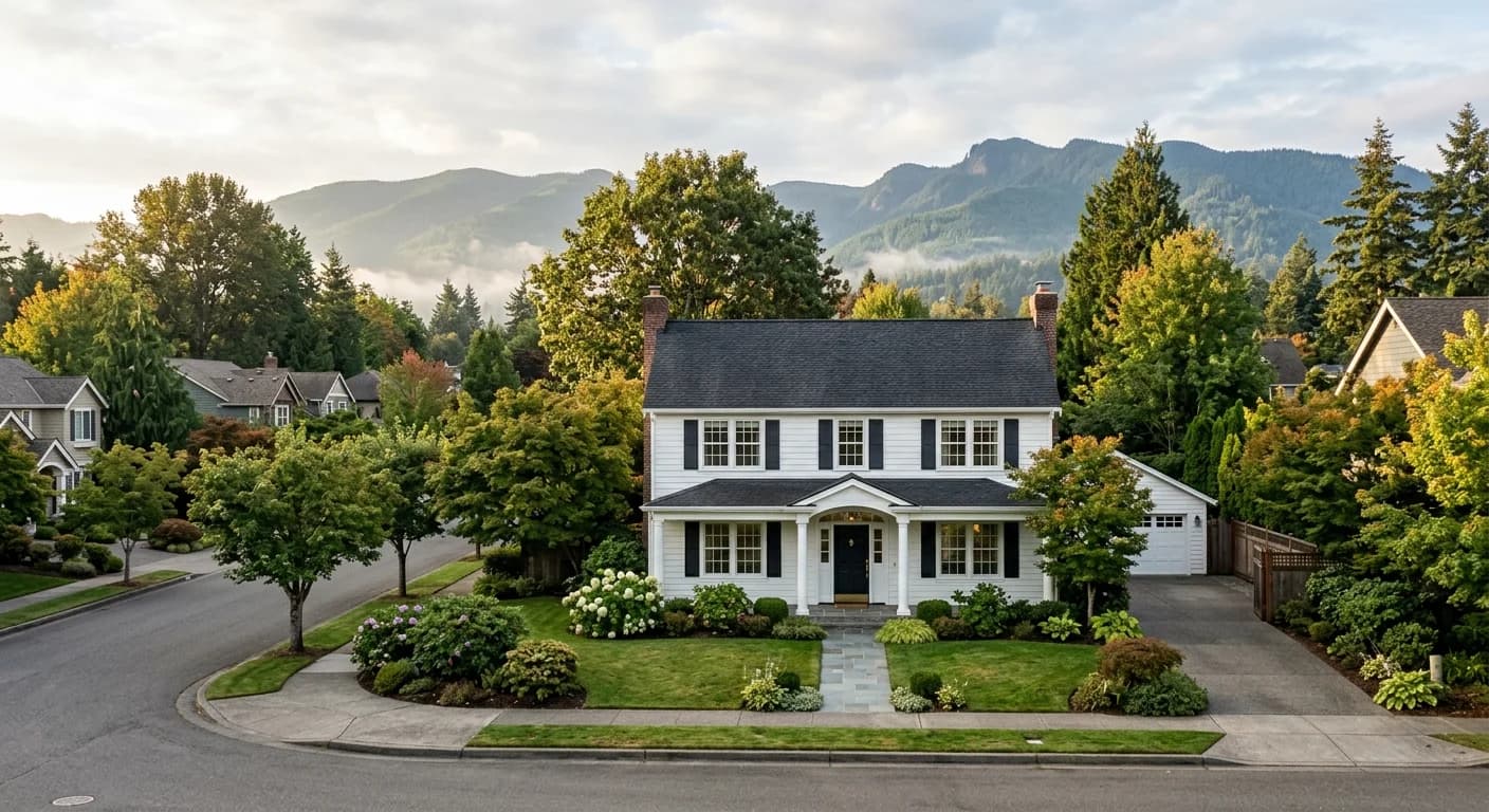 Issaquah home representing an inherited property being prepared for sale by heirs