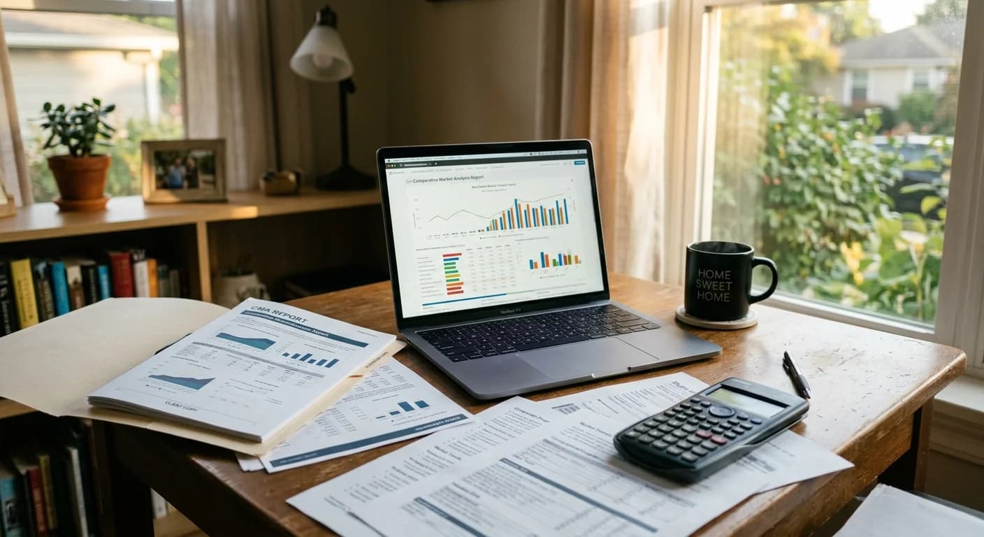 Bellevue home valuation notes, comparable sales, and neighborhood maps